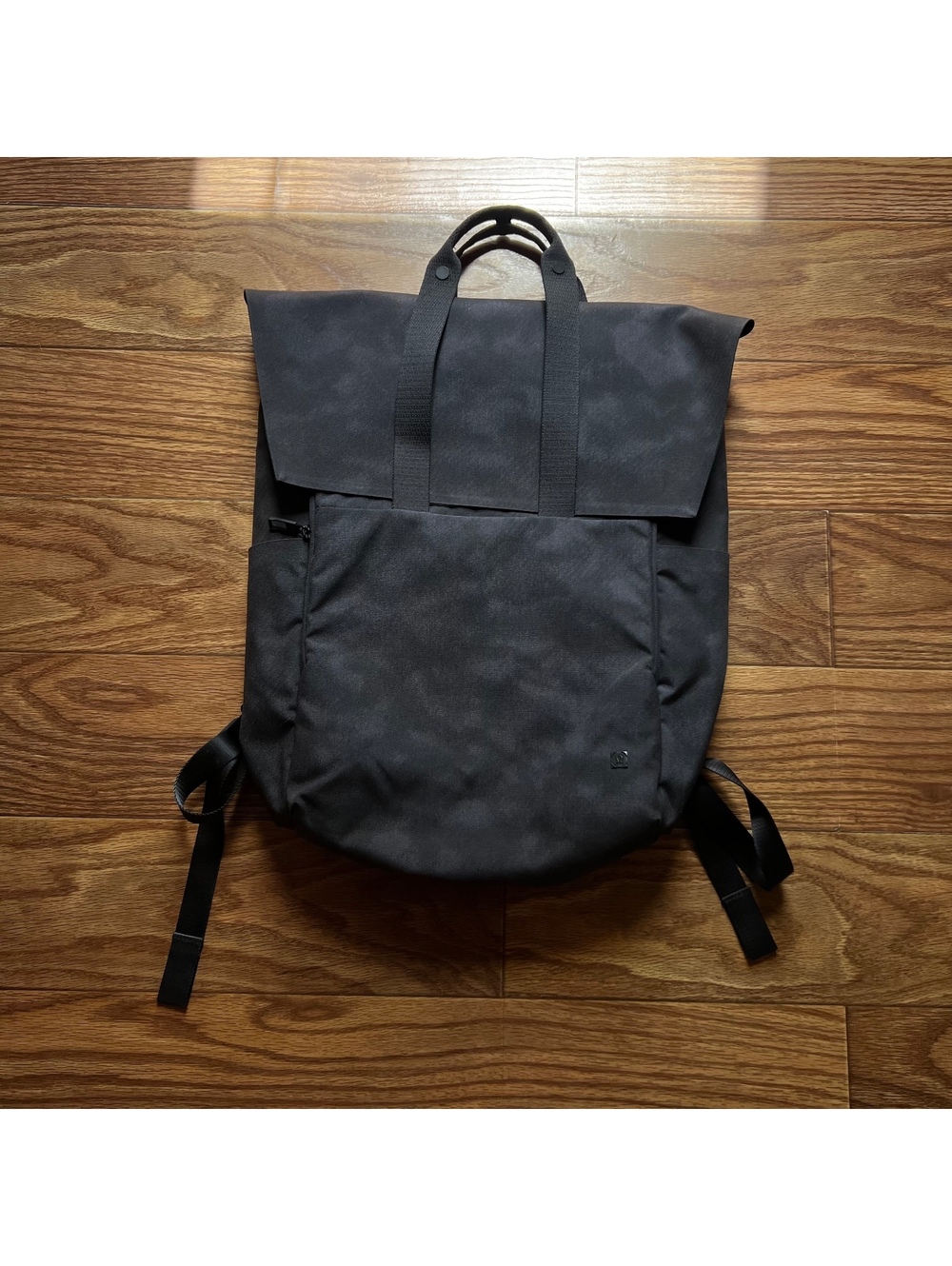Y2K Streetwear Lululemon Grey Gorpcore Backpack Durable Urban Skater Bag